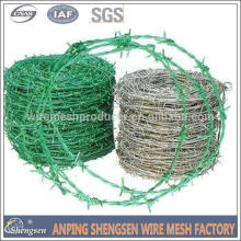 hot sale galvanized barbed wire/pvc coated barbed wire/barbed wire