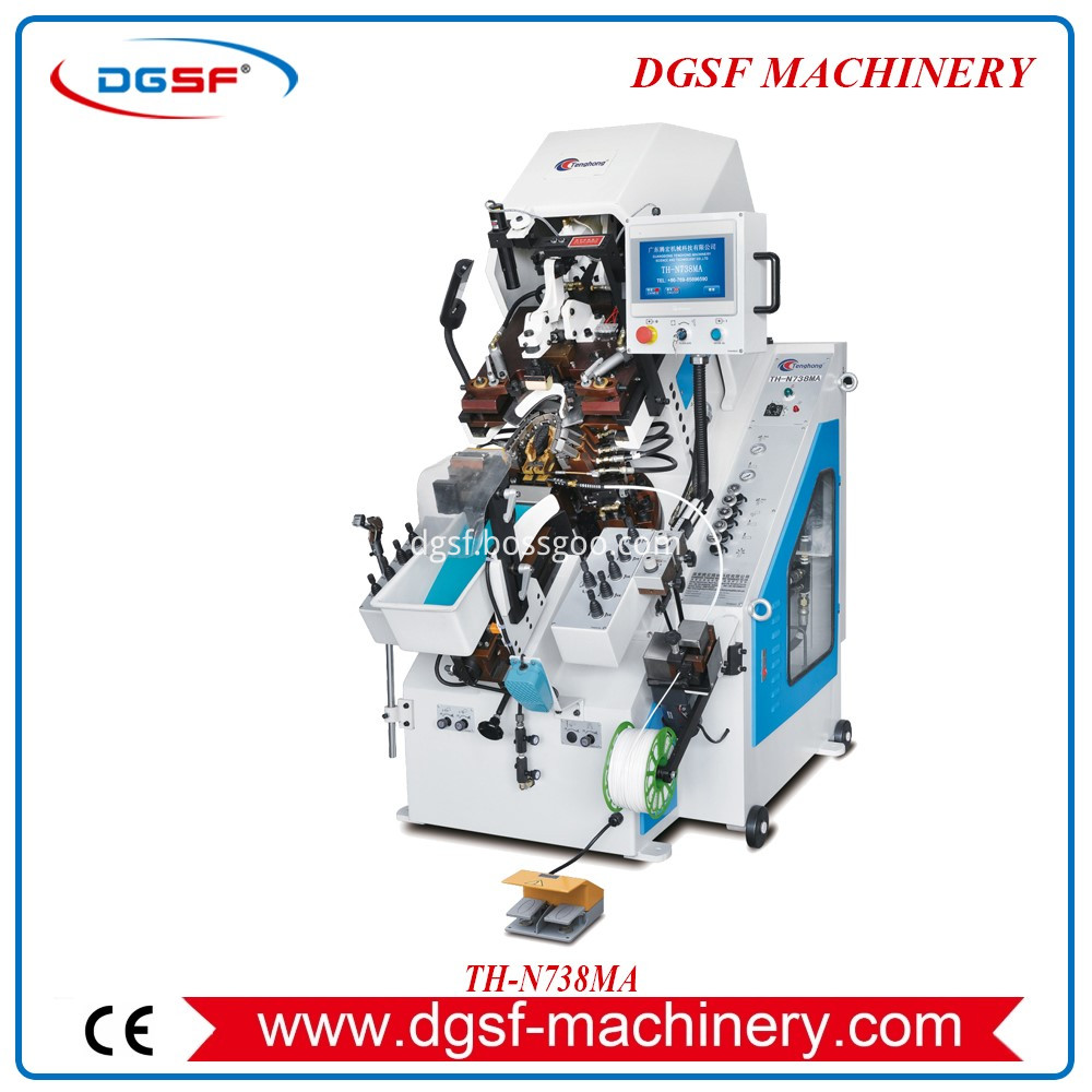  Automatic Cementing Toe Lasting Machine
