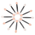 Mini Makeup Brush 5.5cm Disposable Black Dual Side