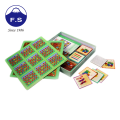 Set di carte da gioco educativo colorato di stampa personalizzata