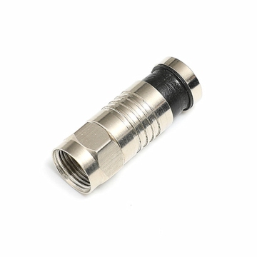 F Male Compression Connector for RG59 CCTV Connector