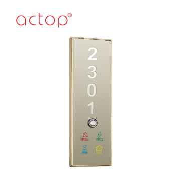 Smaet hotel Touch screen electronic intelligent doorplate