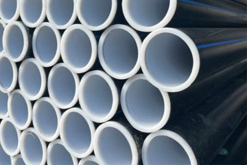 High voltage resistance plastic composite pipe hdpe