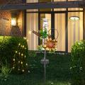 Solar Hummingbird Rain Gauges with Glass Tube