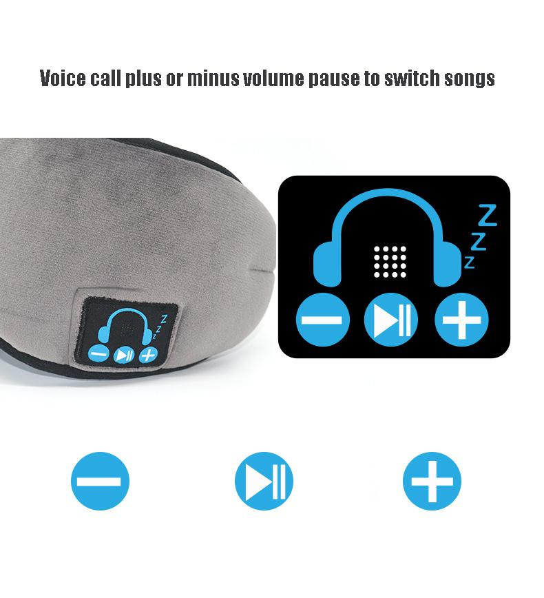 Wireless soft comfortable music Eyemask Adjustable design 