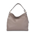 Borsa Hobo Slouchy in pelle opaca con manico regolato