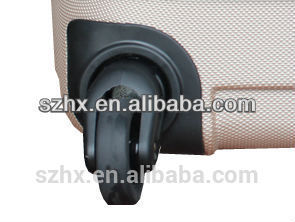 2015 latest fashionable ABS hard luggage bag/ ABS suitcase /hard trolley bag