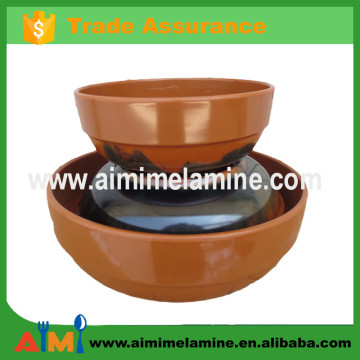 Asian Restaurant Tabletop 100% melamine soup bowl Supplies