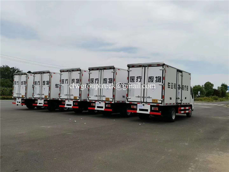 عربة نقل النفايات الطبية من ايسوزو ، شاحنة نقل النفايات الطبية