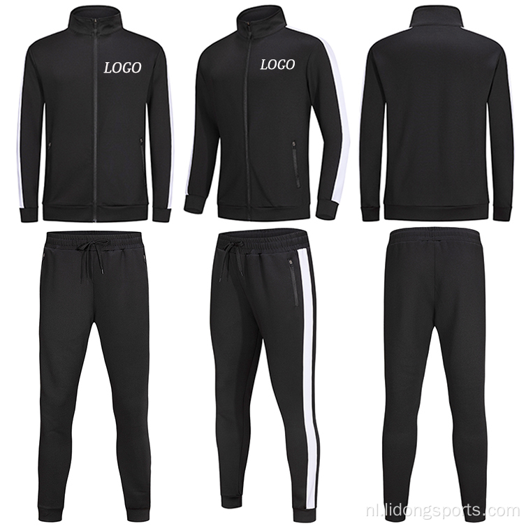 Aangepaste mannen training trainingen pakken set groothandel tracksuit