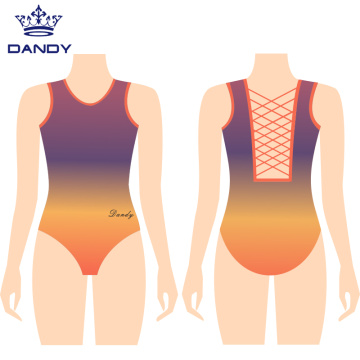 Girls Fitness Sublimated Leotards