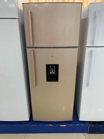 Double Door Top Freezer Refrigerator with Water Dispenser