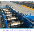 Storage rack shelf frame roll forming machine