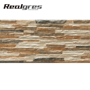 Split rock external wall tile for housing