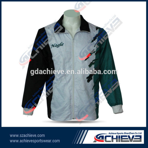 Sports clothing sublimated track suit