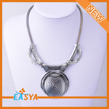 Helix Pendant Necklace Spiral Pendant Necklace Helix/Spiral Necklace