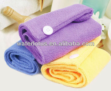 microfiber dry hair towel /dry hair towel/softe dry hair wrap