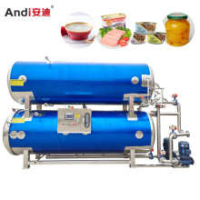 New Designed Water Immersion Retort Food Autoclave Sterilizer for Canned Food