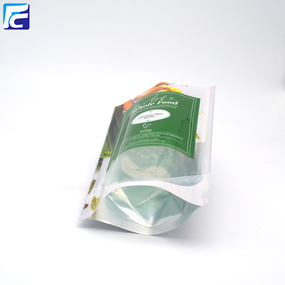 Food packaging plastic pouch bags