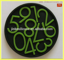 2014 customized design logo printed cup mat,party decoration bar cup mat