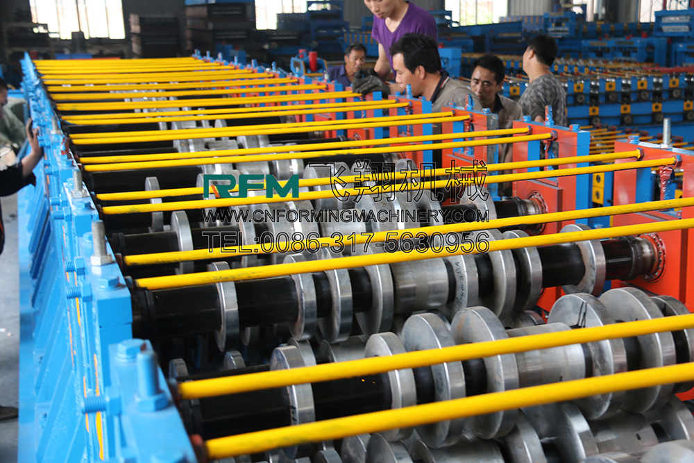 Steel Floor Deck Roll Forming Machine For Sale