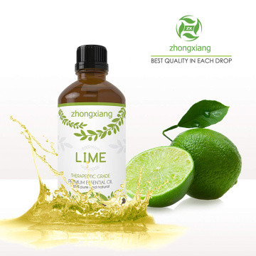 Atacado 100% Natural Pure Lime Essential Oil