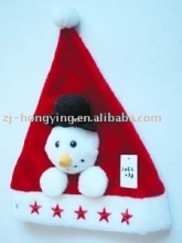 Christmas Hat with snow man