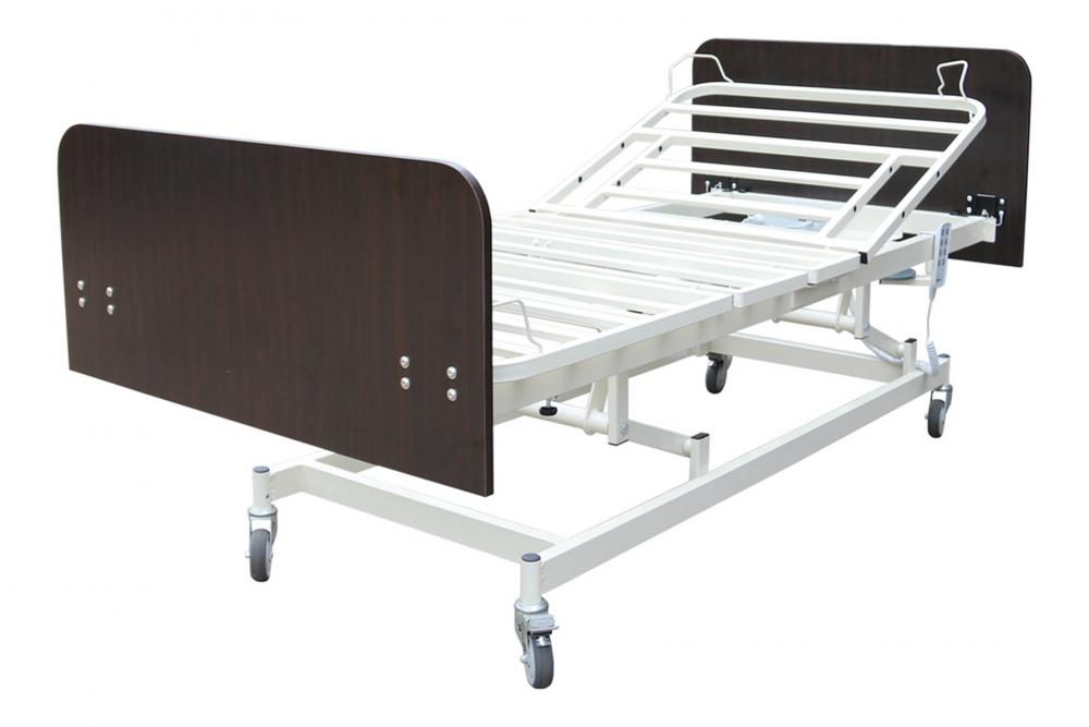 Comfortable Antique Wooden Medical Bed for Patients