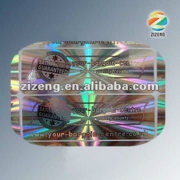 Holographic sticker for security hologram stickers tamperproof sticker