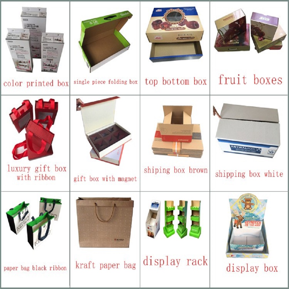 custom corrugated paper shipping brown box packaging box