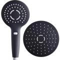 plastic chrome head switched rain shower head