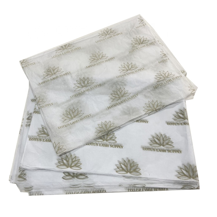 Wholesale 17gsm arts crafts gift wrapping custom tissue paper packaging with logo