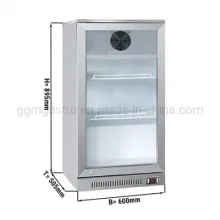 OEM Commercial Bar Refrigerated Table Single Glass Door Mini Bar