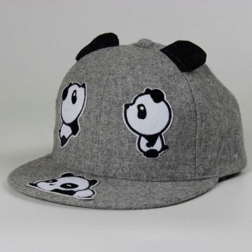 cartoon melton wool warm kids snapbacks,cute kids snapbacks,kids snapbacks