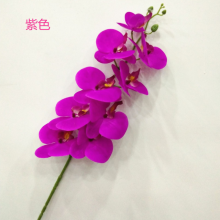 Top Selling Real Touch Latex Orchid Artificial Flowers - 9 Heads