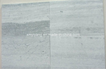 China New Marble, Blue Wood Grainy Marble