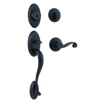 Shelburne Single Cylinder Venetian Bronze Handleset