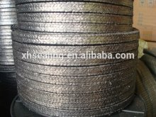Great material gland packing professional supplier flexible graphite braided packinggraphite braided packing