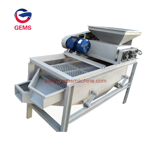 Kacang Almond Automatic Cracking Sheller dan Mesin Pemisah