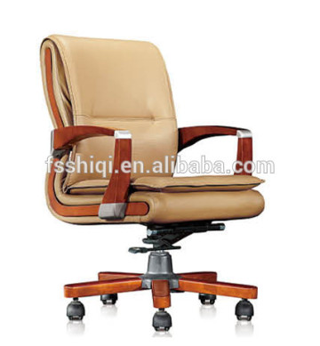 high density foam leather manager chair