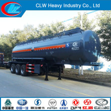 Volume 40000L Chemical Liquid Transportation Semi Trailer