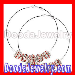 Basketball Wives Inspired Earrings Silver Hoops Wholesale?