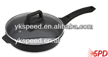 Die-casting aluminum nonstick fry pan