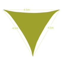 Triangle Sun Shade Sail Waterproof Polyester PU Coating