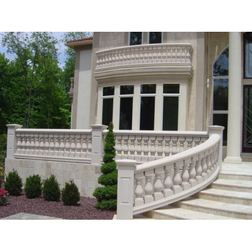 Hand Carving Stone Porch Railing