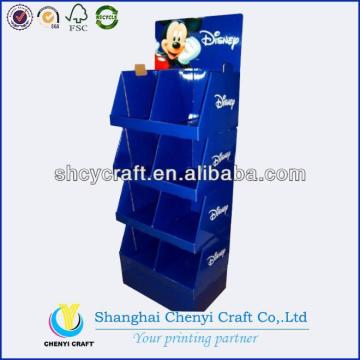 counter printed paper wholesaled card display stands