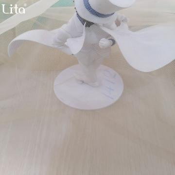 Wholesale Polyester Embroidered Mesh Fabric