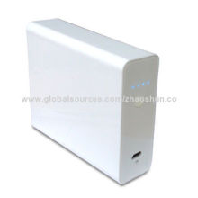 External battery charges for iPhone or tablet PC