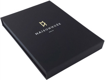 Black Packaging Pen Book Gift Paper Box