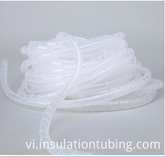 Transparent Color Insulation Wire Spiral Wrapping Bands